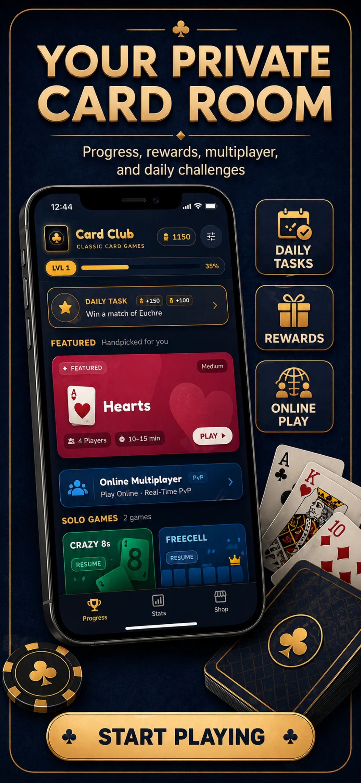 Card Club - Classic Card Games screenshot